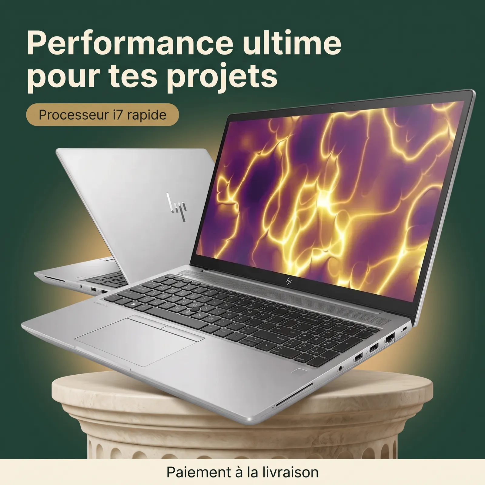 HP ZBook Fury 16 G11 : Performance ultime avec processeur i7 et 64 Go de RAM